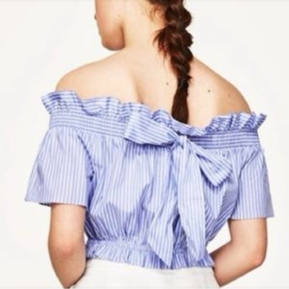 ZARA off shoulder top